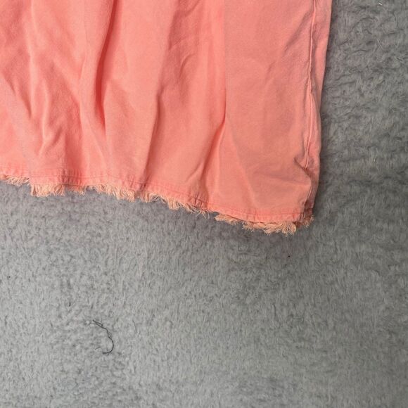 Anthropologie Cloth & Stone womens pink sleeveless tank raw hem lightweight XS - Picture 5 of 8